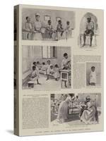 Piccaninny Patients, the Children's Ward in the General Hospital, Barbados-null-Stretched Canvas