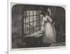 Picciola; Or, the Prison Flower-Edward Henry Wehnert-Framed Giclee Print