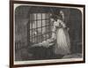 Picciola; Or, the Prison Flower-Edward Henry Wehnert-Framed Giclee Print