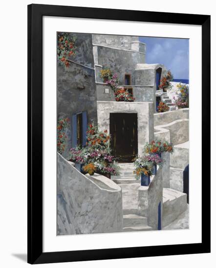 Piccole Case Bianche-Guido Borelli-Framed Giclee Print