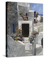 Piccole Case Bianche-Guido Borelli-Stretched Canvas