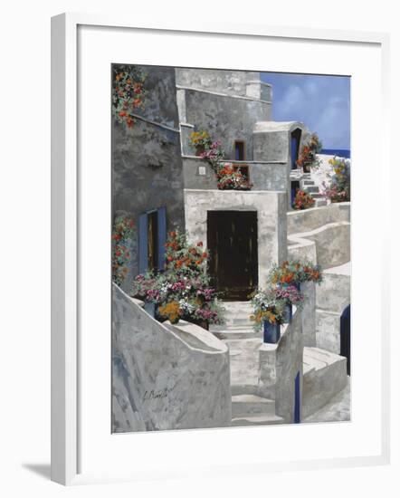 Piccole Case Bianche-Guido Borelli-Framed Giclee Print