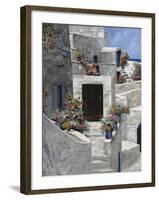 Piccole Case Bianche-Guido Borelli-Framed Giclee Print