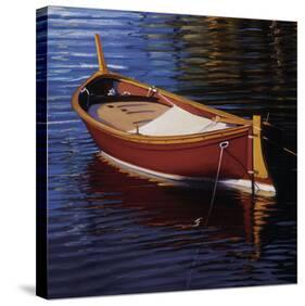 Piccolo Barca Rossa-Tom Swimm-Stretched Canvas