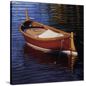Piccolo Barca Rossa-Tom Swimm-Stretched Canvas