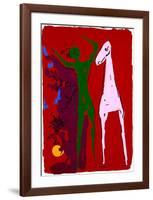 Piccolo Teatro, c.1972-Marino Marini-Framed Serigraph