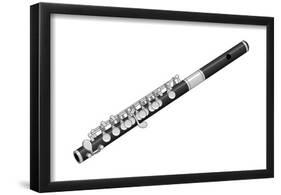 Piccolo, Woodwind, Musical Instrument-Encyclopaedia Britannica-Framed Poster