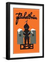 Pichelbrau-null-Framed Art Print