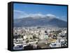 Pichincha Volcano and Quito Skyline, Ecuador-John Coletti-Framed Stretched Canvas