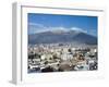 Pichincha Volcano and Quito Skyline, Ecuador-John Coletti-Framed Photographic Print