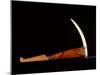 Pick made from a walrus tusk point lashed to a wooden handle-Werner Forman-Mounted Giclee Print