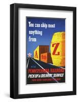 Pick-Up and Delivery Service-null-Framed Art Print