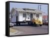 Pick-Up Truck Moving House, California, USA-Walter Rawlings-Framed Stretched Canvas