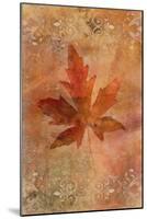 Picked Up Autumn Leaf II-Cora Niele-Mounted Giclee Print