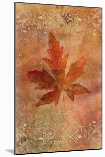 Picked Up Autumn Leaf II-Cora Niele-Mounted Giclee Print