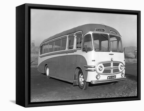 Pickerills Commer Coach, Darfield, Near Barnsley, South Yorkshire, 1957-Michael Walters-Framed Stretched Canvas