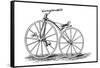 Pickering's Crank-Pedal-Driven Bicycle, an American Design, C1860S-null-Framed Stretched Canvas