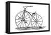 Pickering's Crank-Pedal-Driven Bicycle, an American Design, C1860S-null-Framed Stretched Canvas