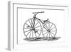 Pickering's Crank-Pedal-Driven Bicycle, an American Design, C1860S-null-Framed Giclee Print