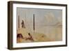 Picket on the Danube, 1878-1879-Vasili Vasilyevich Vereshchagin-Framed Giclee Print