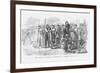 Pickets Examine Passes in DC-Frank Leslie-Framed Premium Giclee Print