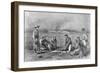 Pickets Trading Between the Lines Designed-Edwin Forbes-Framed Giclee Print