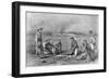 Pickets Trading Between the Lines Designed-Edwin Forbes-Framed Giclee Print