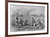 Pickets Trading Between the Lines Designed-Edwin Forbes-Framed Giclee Print