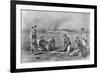 Pickets Trading Between the Lines Designed-Edwin Forbes-Framed Giclee Print