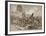 Pickett's Charge at Gettysburg, from a Book Pub. 1896-Alfred Rudolf Waud-Framed Giclee Print