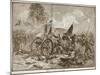 Pickett's Charge at Gettysburg, from a Book Pub. 1896-Alfred Rudolf Waud-Mounted Giclee Print