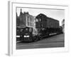 Pickfords Transport a Diesel Electric Locomotive Train Engine to the Festival of Britain Site-null-Framed Photographic Print