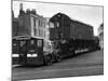 Pickfords Transport a Diesel Electric Locomotive Train Engine to the Festival of Britain Site-null-Mounted Photographic Print