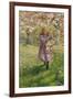 Picking Apple Blossom, 1901-Ethel Horsfall Ertz-Framed Giclee Print