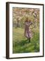 Picking Apple Blossom, 1901-Ethel Horsfall Ertz-Framed Giclee Print