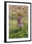 Picking Apple Blossom, 1901-Ethel Horsfall Ertz-Framed Giclee Print