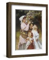 Picking Apples-Frederick Morgan-Framed Giclee Print