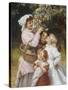 Picking Apples-Frederick Morgan-Stretched Canvas