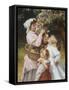 Picking Apples-Frederick Morgan-Framed Stretched Canvas