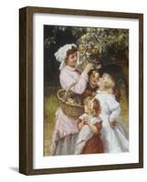 Picking Apples-Frederick Morgan-Framed Giclee Print