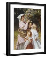 Picking Apples-Frederick Morgan-Framed Giclee Print