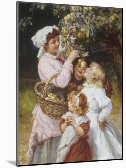 Picking Apples-Frederick Morgan-Mounted Giclee Print