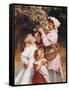 Picking Apples-Frederick Morgan-Framed Stretched Canvas