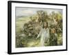 Picking Blackberries-William Mcgeorge-Framed Giclee Print