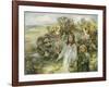 Picking Blackberries-William Mcgeorge-Framed Giclee Print