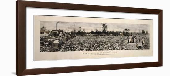 Picking Cotton in GA 1915-Mindy Sommers-Framed Giclee Print