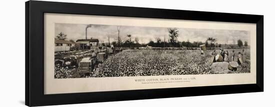 Picking Cotton in GA 1915-Mindy Sommers-Framed Giclee Print