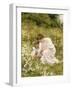 Picking Daisies, 1905-Hermann Seeger-Framed Giclee Print