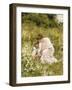 Picking Daisies. 1905-Hermann Seeger-Framed Giclee Print