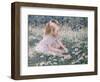 Picking Daisies-Paul Gribble-Framed Giclee Print